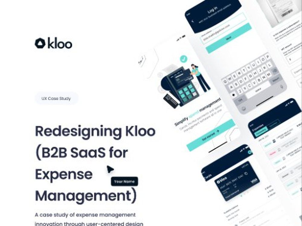 Kloo B2B expense management case study cover