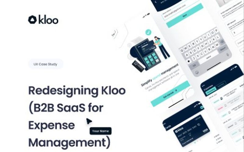 Kloo B2B expense management case study cover