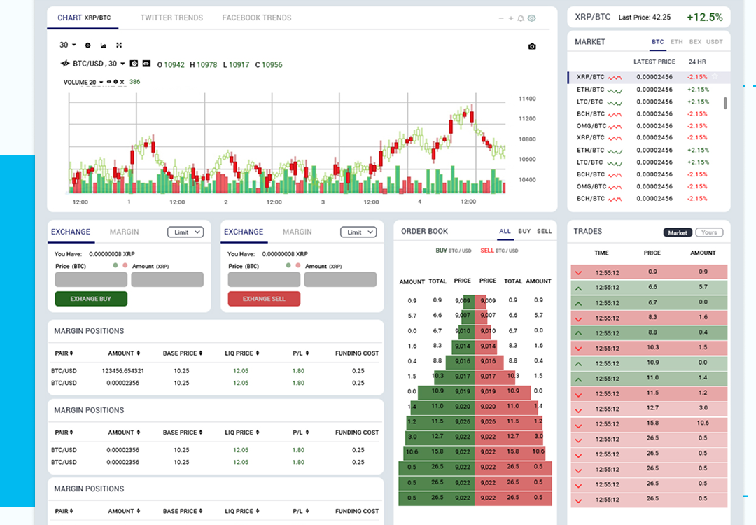 Basic dashboard — light theme, simplified for new users